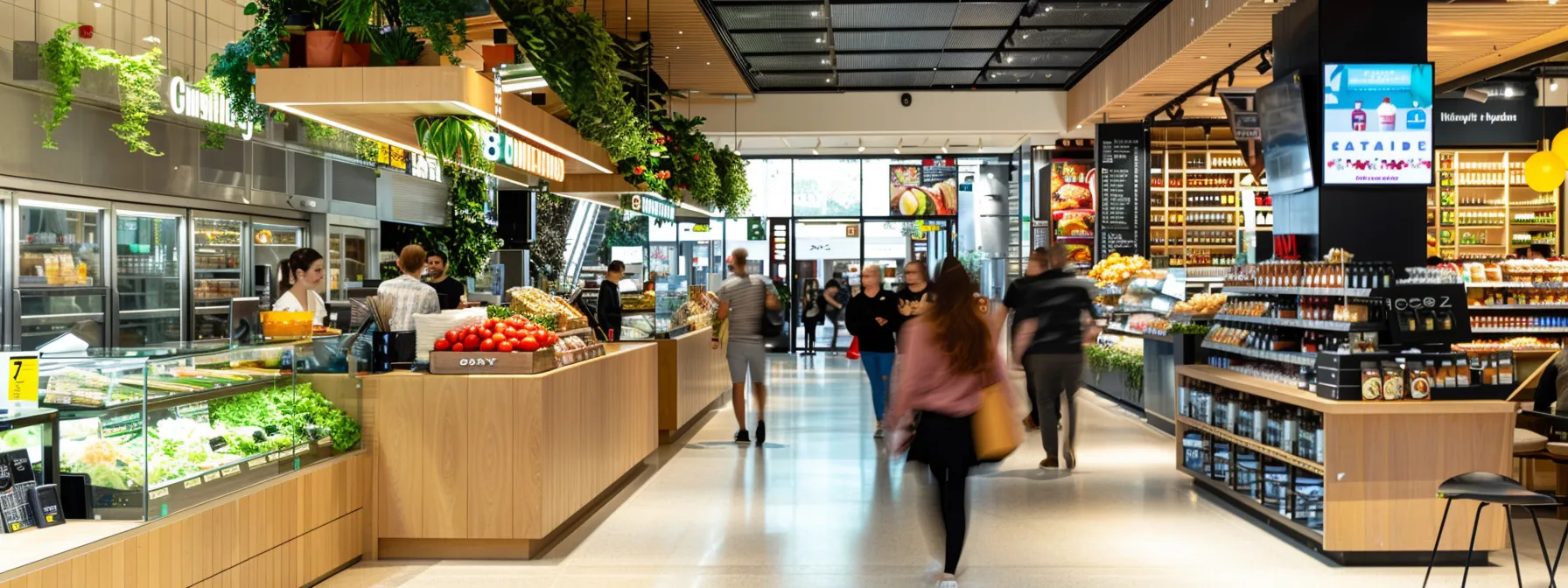 a vibrant retail environment in melbourne showcasing high-quality imagery in advertising campaigns.